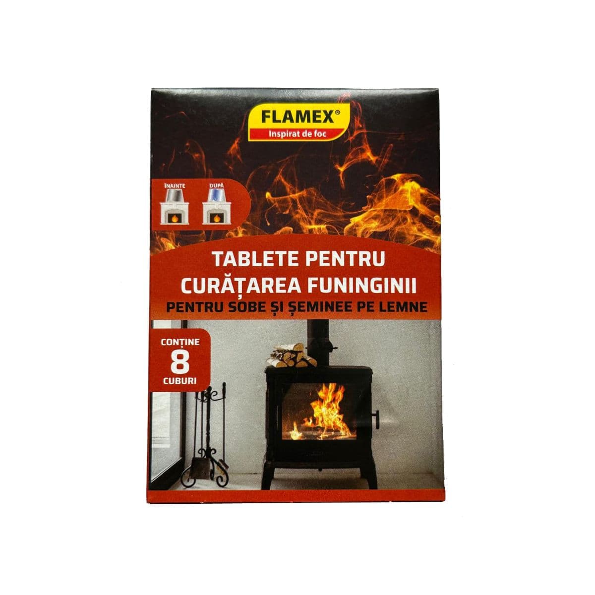 Tablete curățare funingine Foculmeu 8 tablete